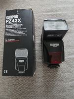 Sunpak PZ42X Electronic Flash in a lovely condition complete with box