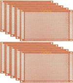 10Pcs Universal PCB Board, Single Side Prototyping Board, Prototype Board Kit, U
