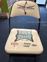 WCW Bash at the Beach 1999 Original Event Folding Chair – Ringside seats Rare