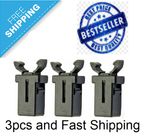 3 Catch Latch Clip repair fix push press replacement fo Brabantia black Bin lid