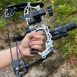 13" Mini Compound Bow Arrow Set 15-32lbs Archery Shooting Hunting Target RH LH
