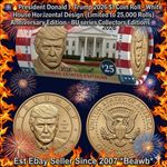 💵 / 💰2026 Trump $1Coin White House Horizontal Design America 250 BU Ltd 5000💰