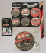 IndyCar Series Badges, Magnet and Pencils