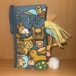 Jellycat Pet Tails Soft Activity Baby Book. Good Condition