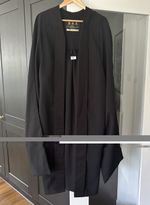 Ede & Ravenscroft Academic Graduation Gown Size 45 Immaculate Black