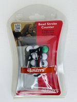 Masters Golf Bead Stroke Counter NEW
