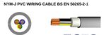 NYM-J Sheathed Cable 3x1.5mm², Domestic and industrial Cable