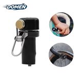 DOMEN Bicycle Curved Handlebar Plug Bell Bicycle Handlebars Blocked Bell