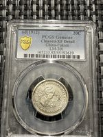 SCARCE 1911-1920s China Fukien 20 Cash - PCGS XF Detail - Crossed Flags - L7