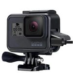 Black Frame Mount Protector Housing Case Cover Accessories Fits GoPro Hero 5 6 7