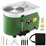 350W Electric Pottery Wheel Turntable Ceramic Forming Machine for Adults 25cm