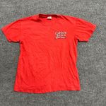 Miller T-Shirt Mens Size L Red Captain Jack's Private Reserve USA Cotton Vintage