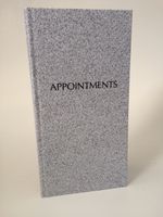 Grey 3 Column Appointment Book - Salons, Spas, Health Clubs, Clinics etc ..