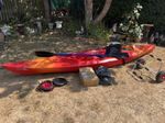 Perception freedom 13ft sea Kayak/ canoe package