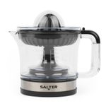 Salter Electric Fruit Juicer – Fresh Citrus Juice Extractor, For Orange Black