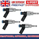 4PC Fuel Injectors 06F906036A For 05-09 Audi A3 A4 TT VW GTI EOS Jetta SEAT Golf