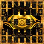 Yugioh Double Playmat Millennium Style - 60x60cm Playmat TCG Game Mat YGO