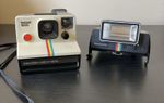 Vintage Polaroid 1000 Land Camera & Polatronic Flash - Not Tested