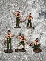 Boy Scouts Scouts in Action 2 1/2" Figure Lot Of 5