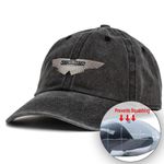 Vintage Washed Baseball Cap Aston Martin Unisex Dad Hat Adjustable