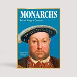 Piatnik Monarchs Playing Cards – 52 Unique Designs | British Royal History Deck