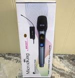 MicroKing MK207 Wireless Handheld Dynamic Microphone Cardioid On/Off Black
