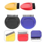 Golf Club Brushes 4Pcs Durable Reusable Plastic Nylon Golfing Accessories Set