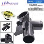 1Set 21517-ED02A for NISSAN Navara NP300 Coolant Filler Neck Assembly with Cap 2