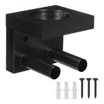 Baseball Bat Holder Wall Mount Softball Bat Holder by Wood Black