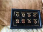  antique butlers and servants bell indicator box 