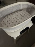 4moms mamaRoo Sleep Bassinet + custom 3cm deep mattress