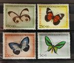 1075. Butterflies 1960 Dutch New Guinea 63/66, MNH**5.5