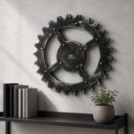Wooden Gear Wall Decor Antique Look Steampunk Gear Wheel Decor Wood Material