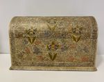 Antique Kashmir Miniature Painted large  Letter Box