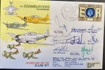 9x Vintage RAF Aviation Flown & Signed Covers 1971-1982 Military Air Force FDC