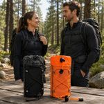 Outdoor Water Bottle Holder Pouch for Backpack Shoulder Strap Hiking Camping UK