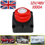 12V 600A Battery Switch Isolator Cut Off Kill for Knob Marine Boat Camper Truck