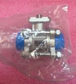 OMAL 3/4" 3-Piece Stainless Steel Ball Valve DN20 PN63 1000 PSI FNPT Threaded