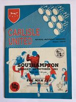 Carlisle United v Southampton, Milk Cup, 4th October 1983