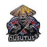 Domino's Pizza NUSUTUS+ NINJA Swords Chinese Hat Pin