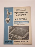 Tottenham Hotspur v Arsenal;  League Cup Semi Final,  4th December 1968