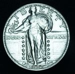 1927-D Standing Liberty Quarter AU+ ~ 26193