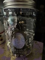 mystery jewelry jar Gothic  Theme