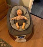 Amana DreamX Electric Swing Baby Swing, Pebble Grey, AM49-PD-B071