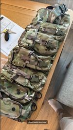 KitPimp Hybrid British Army Airborne MTP Webbing Tailored Multicam Military Belt
