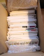 BOX OF GB FDC's 1960's - 1990's  APPROX 200 -250 NO ROYAL MAIL COVERS ALL BETTER