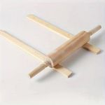 NEW 8pcs Wooden Rolling Pin Guides Clay Roller Rails for Ceramics Pottery Clay