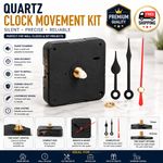 DIY Wall Quartz Clock Movement Mechanism Replacement Tool Parts Hand New