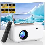 Projector 40000 Lumens 4K 1080P FHD 5G WiFi Bluetooth Video Home Theater HDMI AV