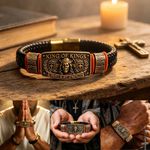 King of Kings Faith Bracelet Christian Wristband Christian Gifts for Men Husband